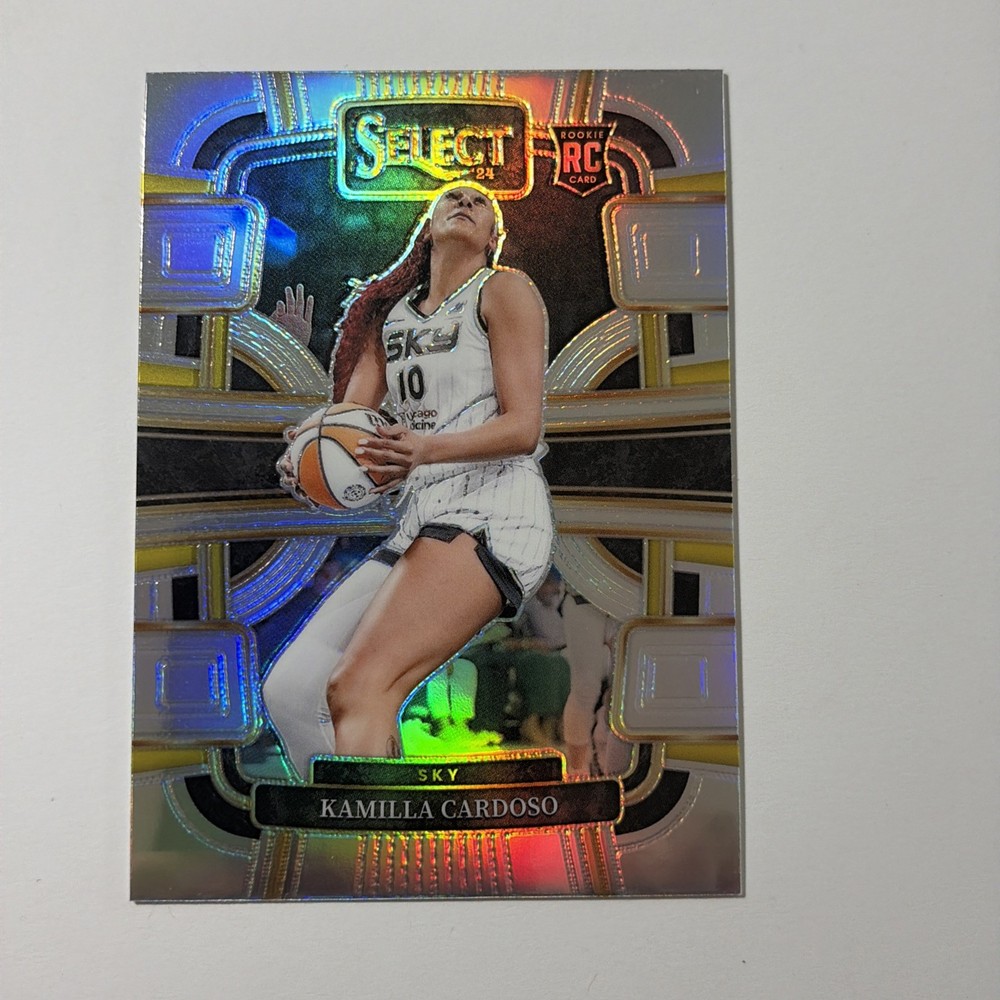 2024 Panini Select WNBA – Concourse Kamilla Cardoso #33 Silver Prizm (RC)