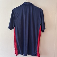 Ole Miss Colosseum Polo Navy And Red Men’s Medium