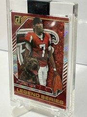 Michael Vick Custom novelty art Handmade Atlanta Falcons Patch CARD