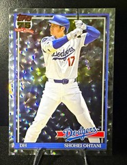 Topps 2025 Shohei Ohtani 1991 Crackle Foil #91B2-1 Dodgers 75th