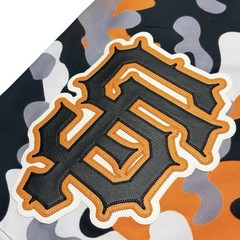 RARE MLB San Francisco Giants Custom Handmade Big Logo Camo Shorts Mens Large/XL