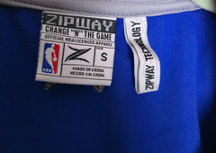 Vintage Y2K Style LA Clippers Zipway Track Jacket NBA Licensed NWT Size S Zip