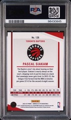 2023 Donruss Elite Pascal Siakam Hyper Gold International #&rsquo;d 3/10 PSA 9 *Pop 1