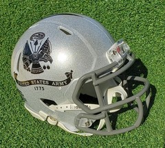 ARMY WEST POINT BLACK KNIGHTS 2025 vs NAVY FOOTBALL MINI HELMET