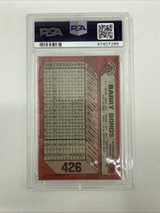 1989 Bowman #426 Barry Bonds [PSA 10] Gem MNT