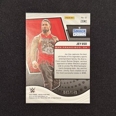 2022 Panini Revolution WWE Jey Uso Cosmic #42 /149 The Bloodline The Usos Yeet