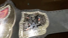 NEW Divas Women World Wrestling Championship Wrestling Adult Replica Belt 2mm