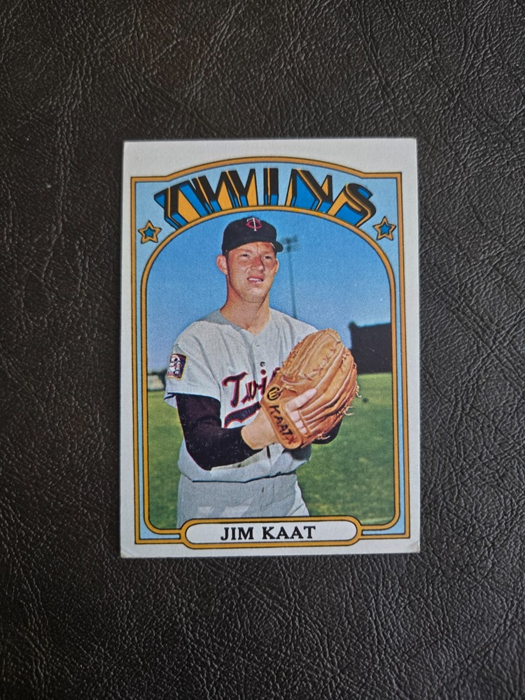 JIM KAAT 1972 TOPPS BASEBALL CARD #709 MINNESOTA TWINS HIGH NUMBER