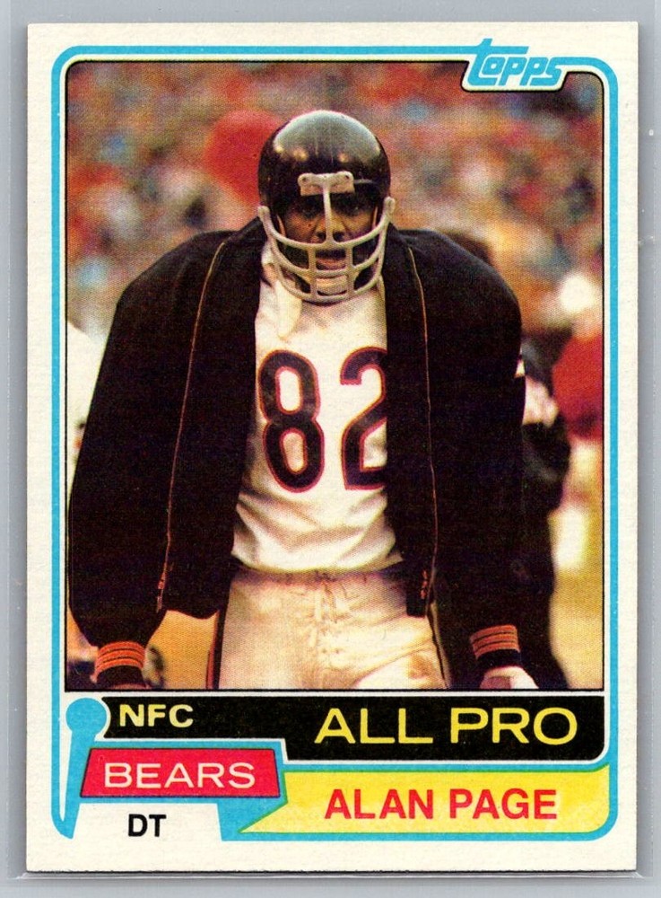 1981 Topps #160 Alan Page