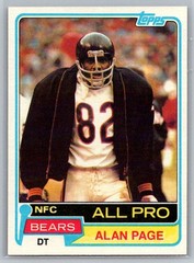 1981 Topps #160 Alan Page