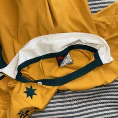 Vintage 2000s Australia Wallabies Rugby Shirt 3XL Canterbury Long Sleeve Jersey
