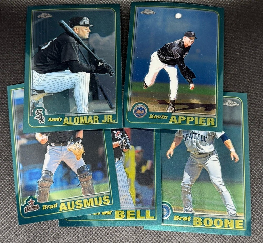 2001 Topps Chrome Traded Baseball – You Pick Complete Your Set