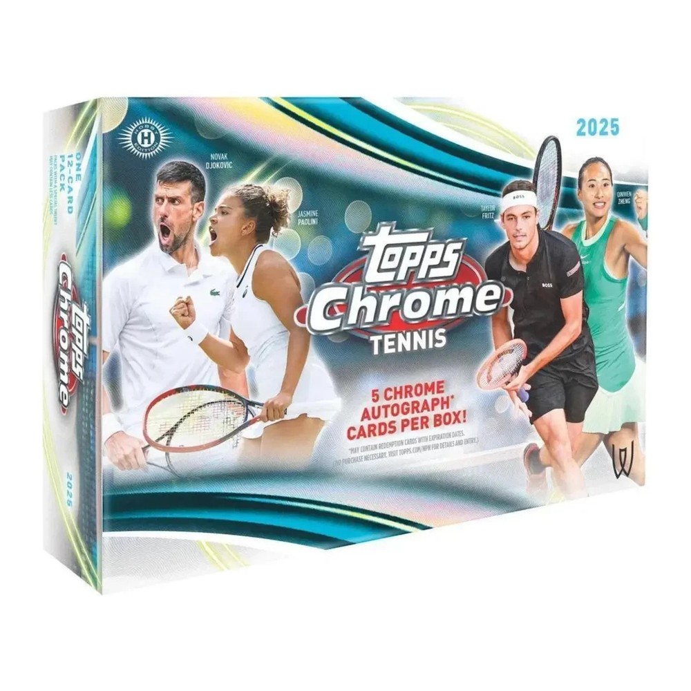 2025 Topps Chrome Tennis Base Set 1 – 250 – YOU PICK – COMBINE & SAVE