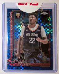 2025-26 Topps Chrome – DERIK QUEEN #263 Blue X-Fractor (RC) – Sealed