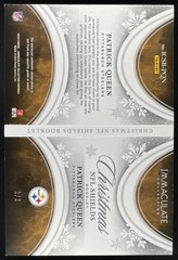 2025 Immaculate Collection Christmas NFL Shields Booklet Patrick Queen /2