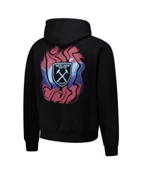 West Ham United Futbol Soccer Hoodie Unisex XL Black Large England Logo NWT