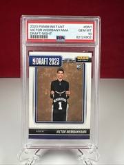 2023 PANINI INSTANT NBA Draft Night Victor Wembanyama #DN-1 RC PSA 10