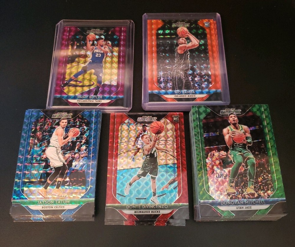 2018-19 Mosaic Purple/Orange/Blue/Red/Green Prizms Rookies & Vets Pick a Player