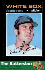 1971 Topps #723 Vicente Romo SP EX/EX+ X3783836