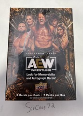 AEW 2023 Upper Deck Wrestling Sealed Blaster Box Trading Cards