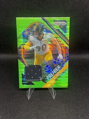 2025 Panini Prizm Premier Jerseys T.J. Watt #PJY-TJW Neon Green Pulsar Steelers