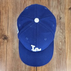 New Era 9forty LA Los Angeles Dodgers Baseball Cap Blue White Strapback MLB Hat