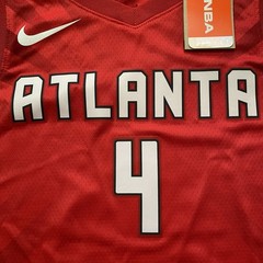 Atlanta Dream Aari McDonald Jersey Nike Womens Medium Red WNBA Explorers Edition