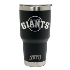 SAN FRANCISCO GIANTS YETI Laser Engraved Tumblers, Can Colsters and Chug Bottles