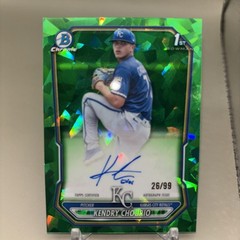 Kendry Chourio 2026 1st Bowman Auto Green Sapphire /99 Royals (CPA-KC)
