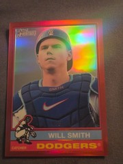 2025 topps heritage chrome will smith #397 red foil 4 of 5