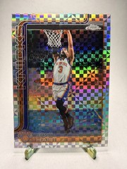 2025-26 Topps Chrome Update JOSH HART X-Fractor #72 New York Knicks