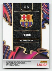 2025-26 Panini Select La Liga #22 Pedri Unstoppable