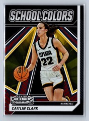2024 Panini Caitlin Clark Collection Caitlin Clark Target Red School Colors #SC2