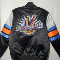1997 NBA All Star Weekend Jacket Men&rsquo;s XS Snap-Button Cleveland Embroidered NWT