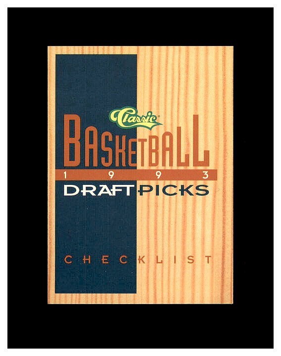 1993-94 CLASSIC DRAFT PICKS BASKETBALL YOU PICK SEE SCANS ALL ROOKIE STARS MINT