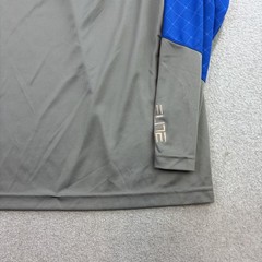 Florida Gators Shirt Mens 2XL Gray Blue NCAA Football Nike Dri Fit 1/4 Zip
