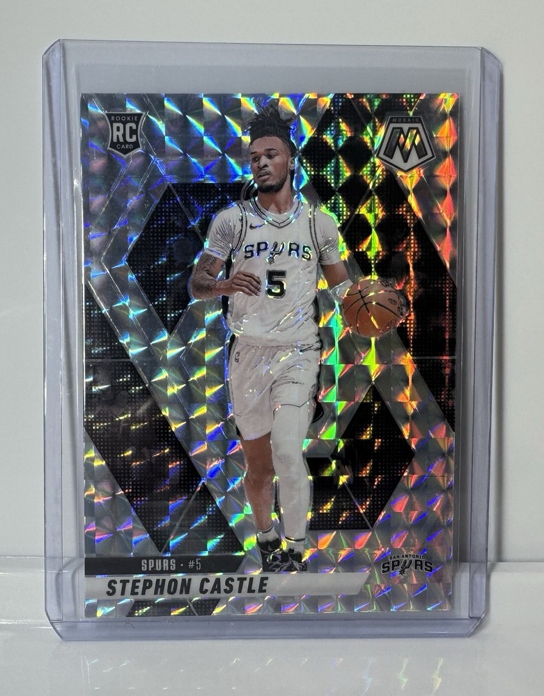 2024-25 Panini Mosaic – Rookies Stephon Castle #236 Mosaic Prizm (RC)