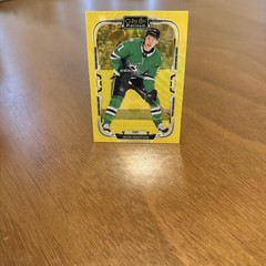 2025-26 O-Pee-Chee Platinum Neon Yellow Surge #165 Jason Robertson