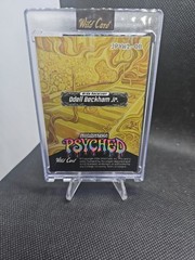 2026 Wild Card Just The Hits “psyched” Odell Beckham Jr 1/1 Holo NY Giants