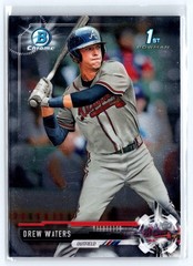 Drew Waters 2017 Bowman Draft #BDC-90 Chrome
