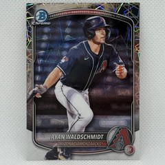 Ryan Waldschmidt 2025 Bowman Draft Prospect Mega Box Laser Refractor #BDC-41