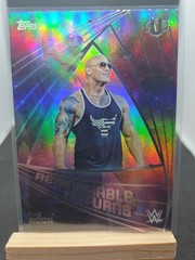 The Rock WWE 2025 Topps Universe Remarkable Returns Wrestling Card #RRE-1