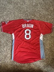 Ryan Braun 2009 MLB All-Star Majestic MLB Authentic Collection Jersey Size 54