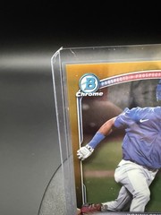 2025 Bowman Chrome Ronny Cruz 1st Gold Refractor 14/50 Chicago Cubs BCP-213