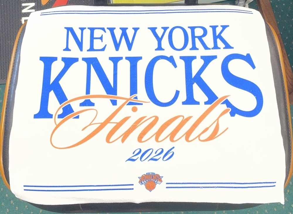 2026 NY Knicks NBA Finals RALLY TOWEL vs Spurs 6/10/26 Game 4 – OG!