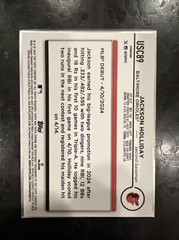 2024 Topps Update Series – Rookie Debut #US97 Jackson Holliday (RC)