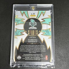 Sabrina Ionescu 2024 Select WNBA Sparks Memorabilia Tie Dye Prizm 10/25 Patch