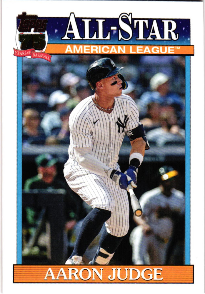 2026 Topps – 1991 Topps All-Star Baseball Aaron Judge #91AS-1