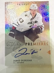 Jamie Oleksiak 2013-14 Upper Deck Trilogy Premieres Auto 459/699