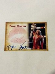 Tiffany Stratton Signed Kiss Card Wrestler Model WWE NXT Collectors Expo 2025